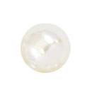 MsNail 穴なし 球体パール オフホワイト 1.5〜6mm