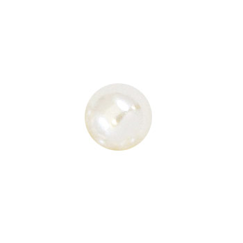 MsNail 穴なし 球体パール オフホワイト 1.5〜6mm