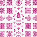 FUNSIDE　TALAVERA TILE pink (タラベラタイル ピンク)