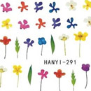 ネイルシール　押し花　 (HANYI-291)