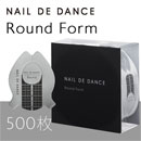 NAIL DE DANCE　ラウンドフォーム 1ロール　500枚　★お取り寄せ★