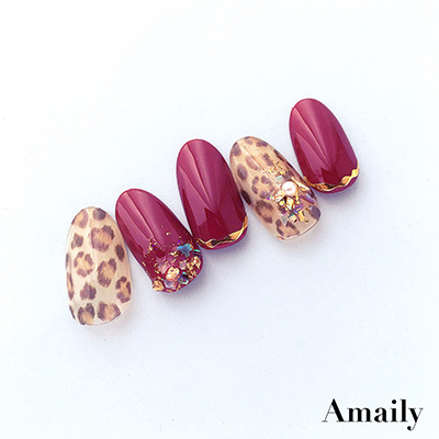 ネイル用品激安通販ショップmsnail Amaily ヒョウ柄 No 5 27 お取り寄せ