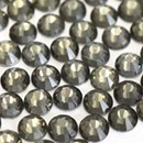 MsNail　高品質ガラスストーン　ブラックダイヤモンド　2.5mm　ss8　(約100P)