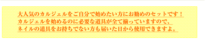 ネイル用品激安通販ショップ Msnail 40 Off カルジェル オールインワンセット