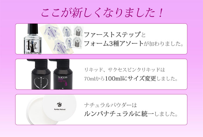 海外ブランド Nail de Dance トライアルキット Type B - 花 